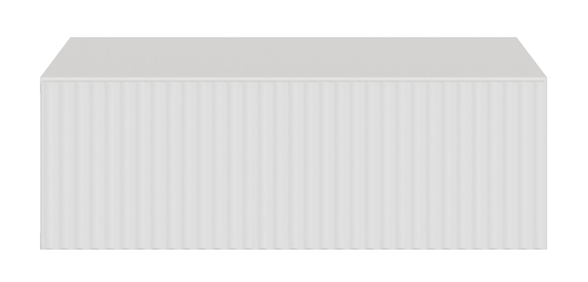 NACHTSCHRANK Veldio Weiß 50 cm - Weiß, Holzwerkstoff (50/17/35.6cm) - Selsey