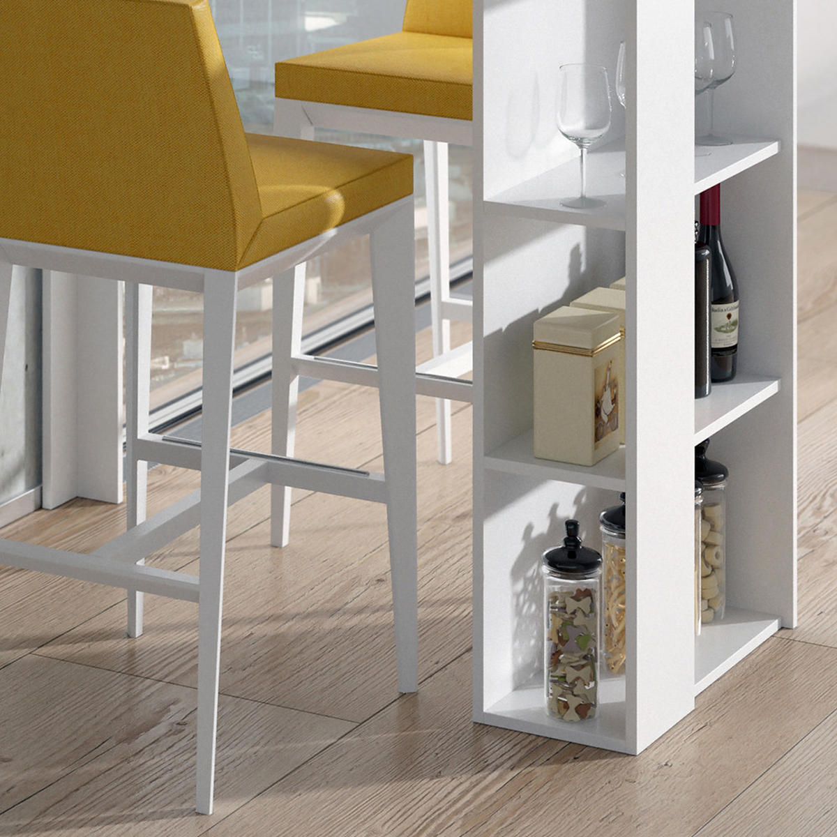 BARTISCH Noel Weiß 120 x 60 cm - Weiß, Holzwerkstoff (120/105.6/60cm) - Vicco