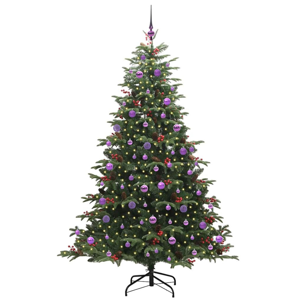 vidaXL Weihnachtsbaum Grün 210 cm
