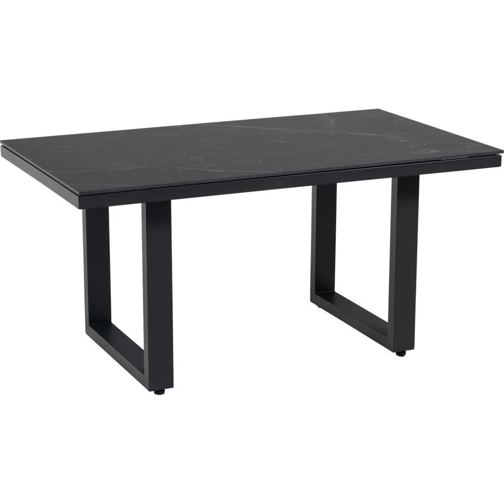 GARTENTISCH Monte - Grau - 140/80/74 cm - Grau, Metall (140/80/74cm) - Lesli Living