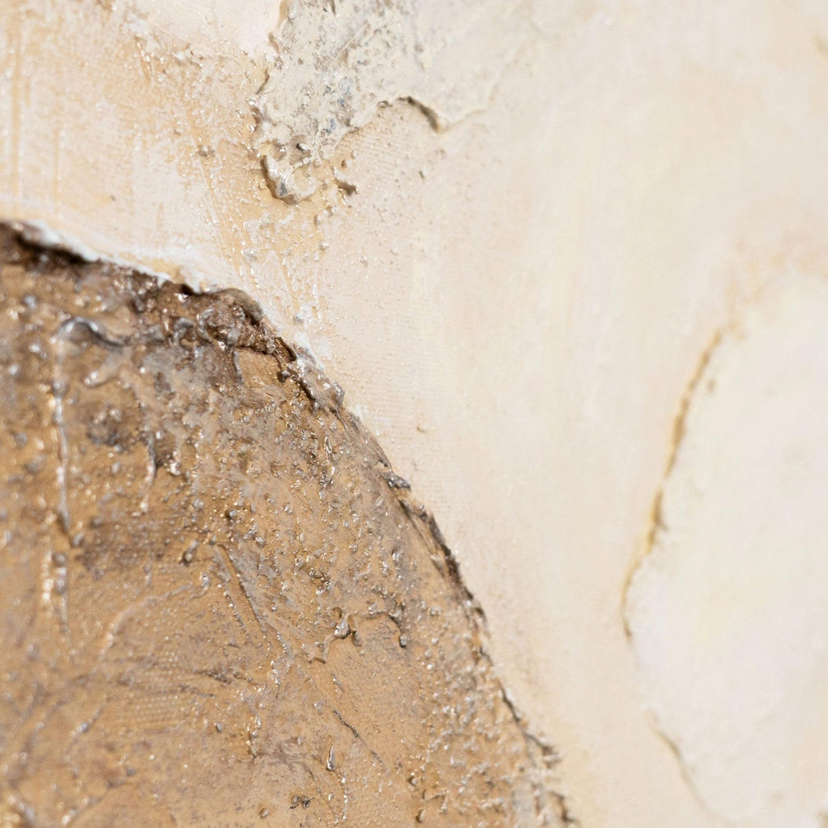 GEMÄLDE Horizontschichten Schattenfugenrahmen Beige 120x80 cm - Beige, Holz (120/80cm) - YS-art gallery