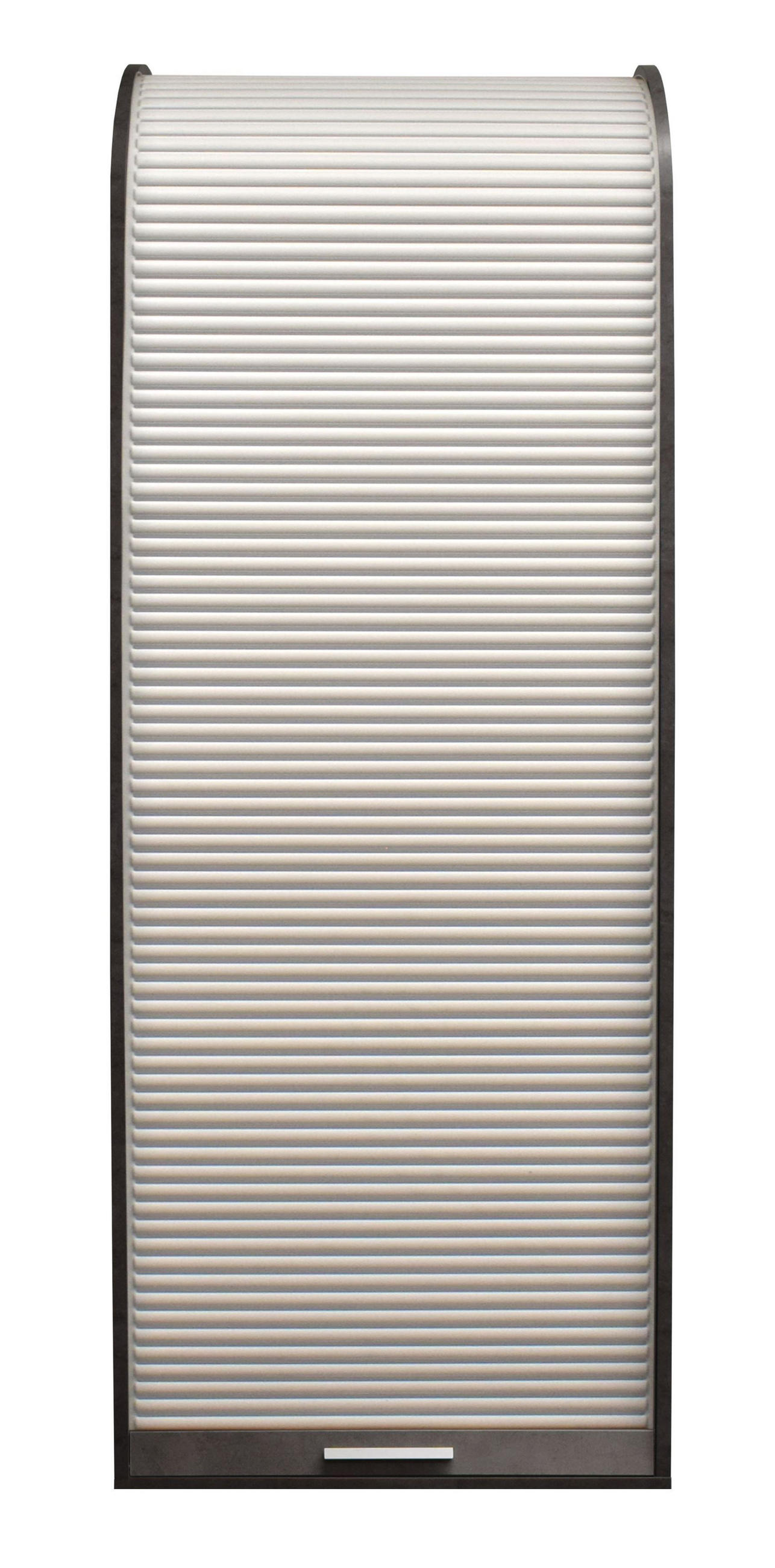 58aufmkessel Jalousieschrank Weiß, Graphit 69x192x44 cm