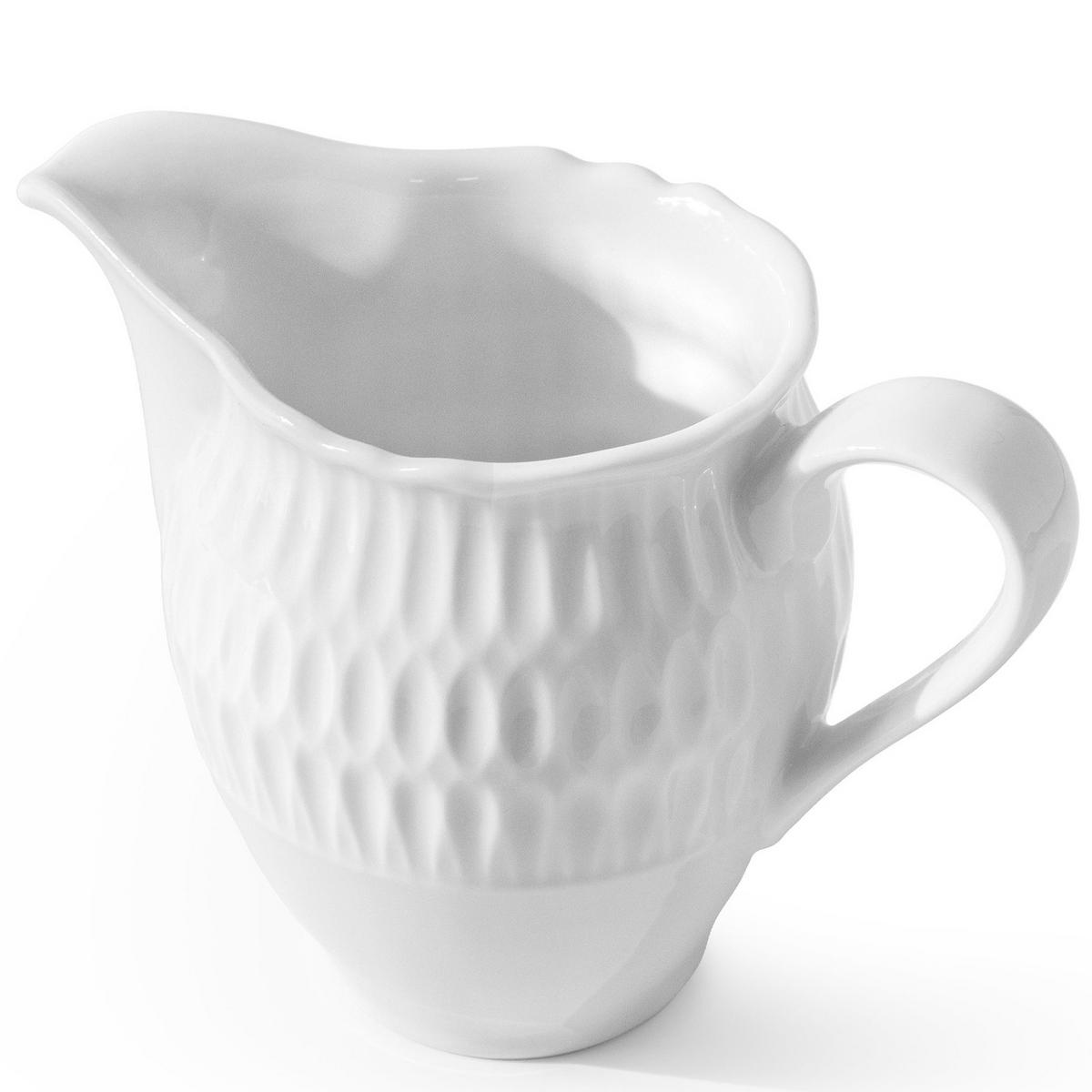 MILCHKÄNNCHEN CMIELOW SOFIA aus Porzellan - Weiß, Keramik (0.25L) - KONSIMO®