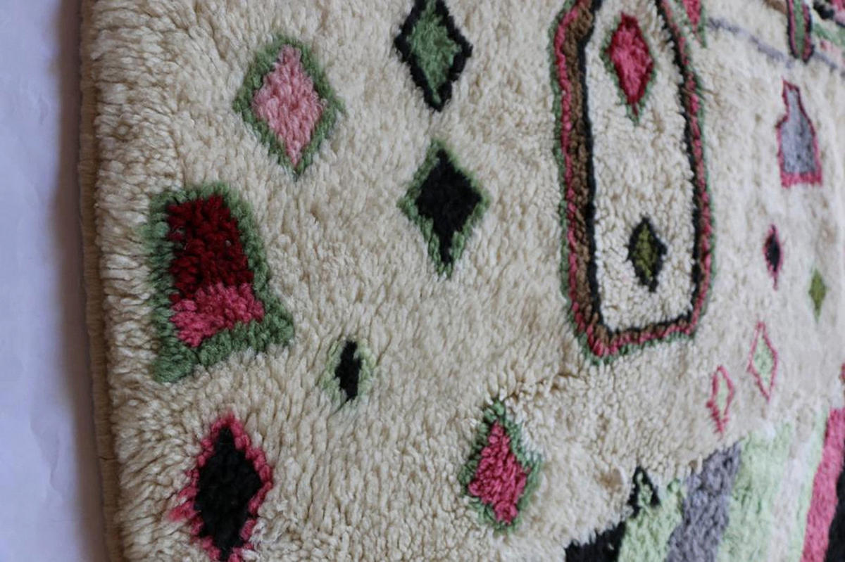 BERBERTEPPICH aus reiner Wolle 203x 292 cm - Multicolor, Naturmaterialien (203/292cm) - AFK Living