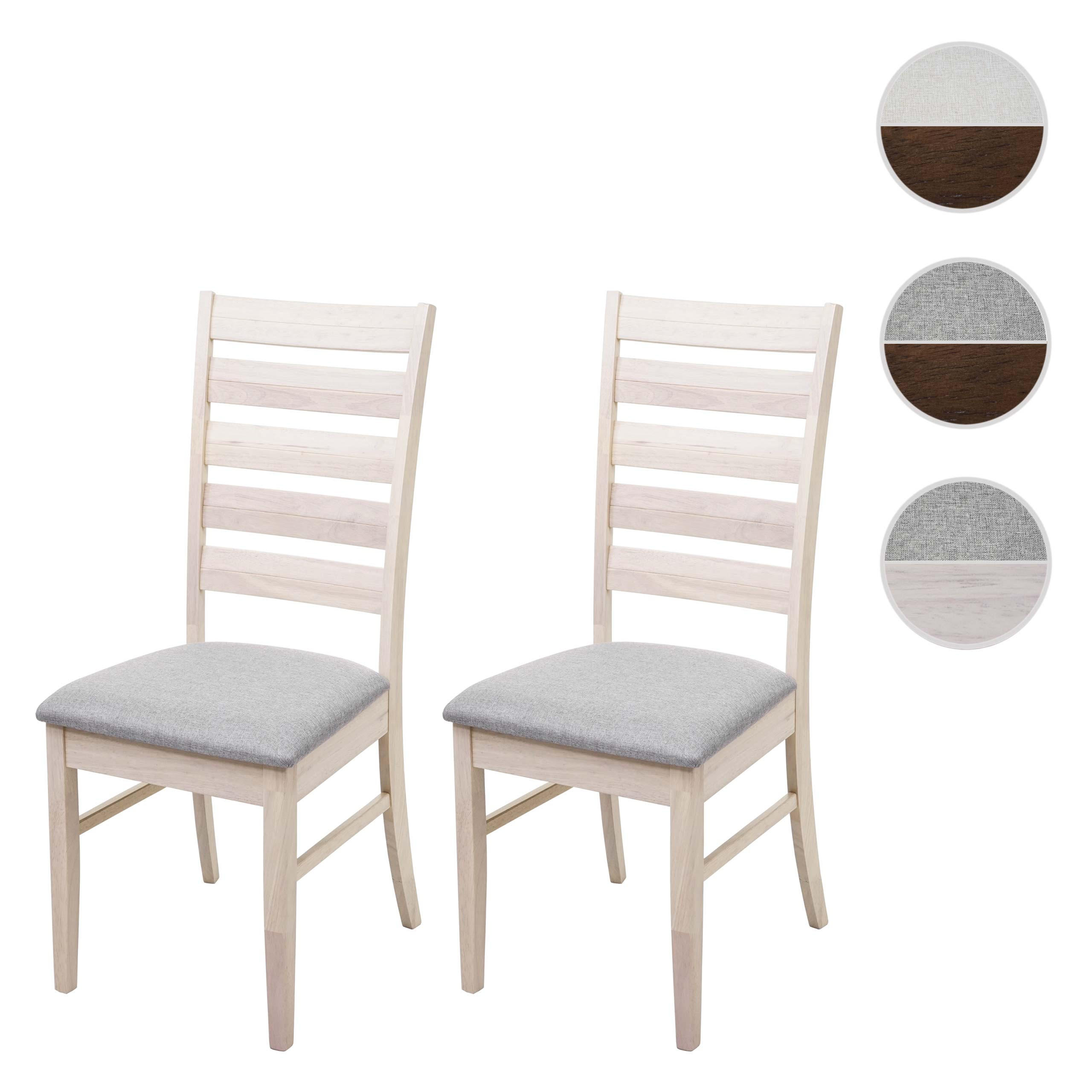ESSZIMMERSTUHL Grau 2er-Set - Grau, Holz (47/100/58cm) - MCW