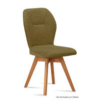 ESSZIMMERSTUHL drehbar (6er-Set) Draga 51x92x60 Eiche geölt/Olivgrün - Eichefarben/Olivgrün, Kunststoff (60/92/51cm) - 58aufmkessel