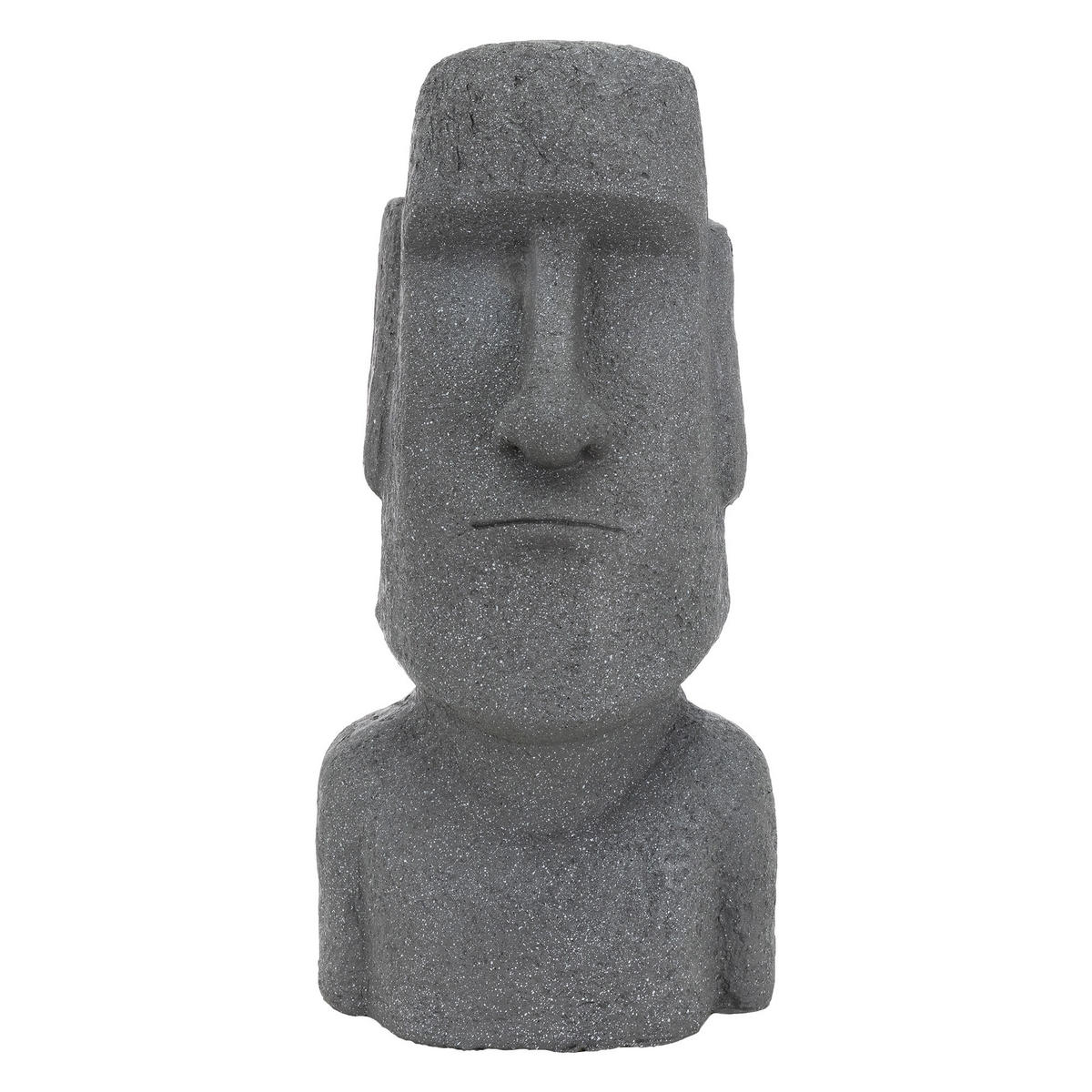 OSTERINSEL-KOPF 78 cm - Grau, Stein (26/78/37cm) - ECD-Germany
