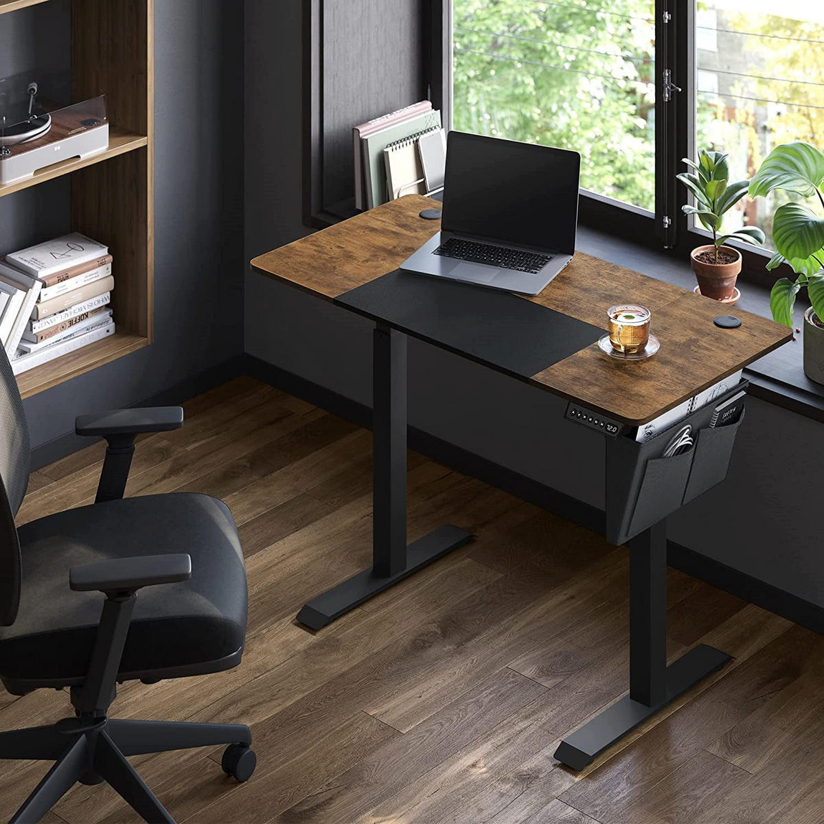SCHREIBTISCH COMPUTERTISCH - Braun, Holzwerkstoff (120/60/120cm) - Hansiro