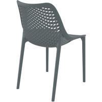 BESUCHERSTUHL Aero dunkelgrau - Grau, Kunststoff (50/82/60cm) - TPFLiving
