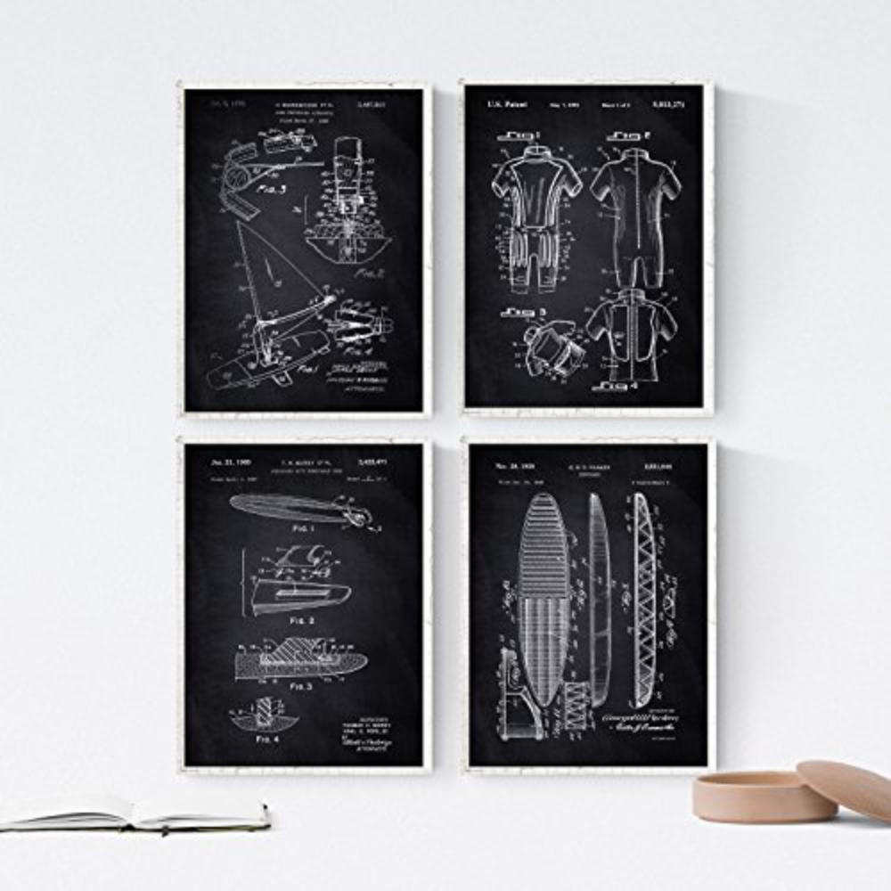 Nacnic Poster Schwarz 29.7x3 cm
