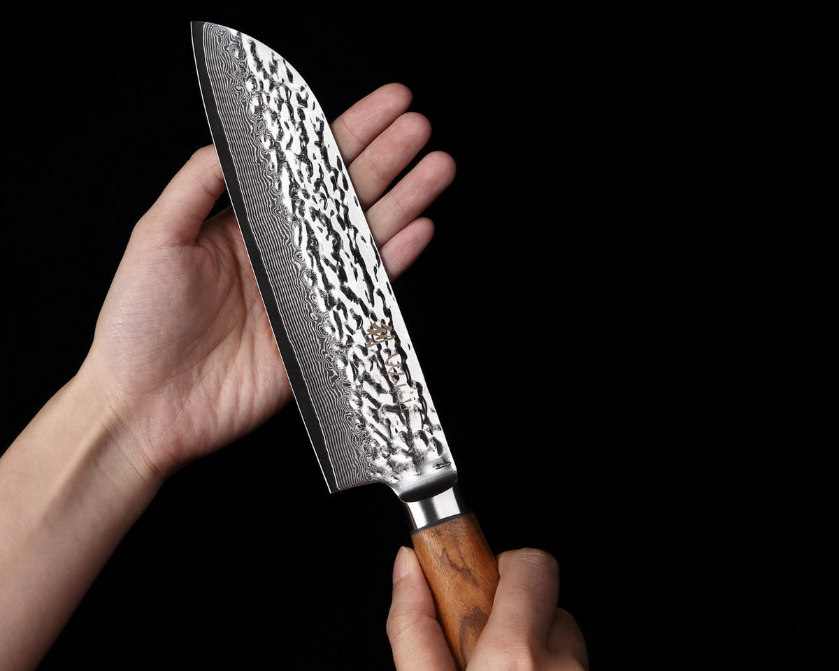 MESSER-SET 5-TEILIG 15–20 cm - Braun, Holz/Metall (1/1/1cm) - Wakoli