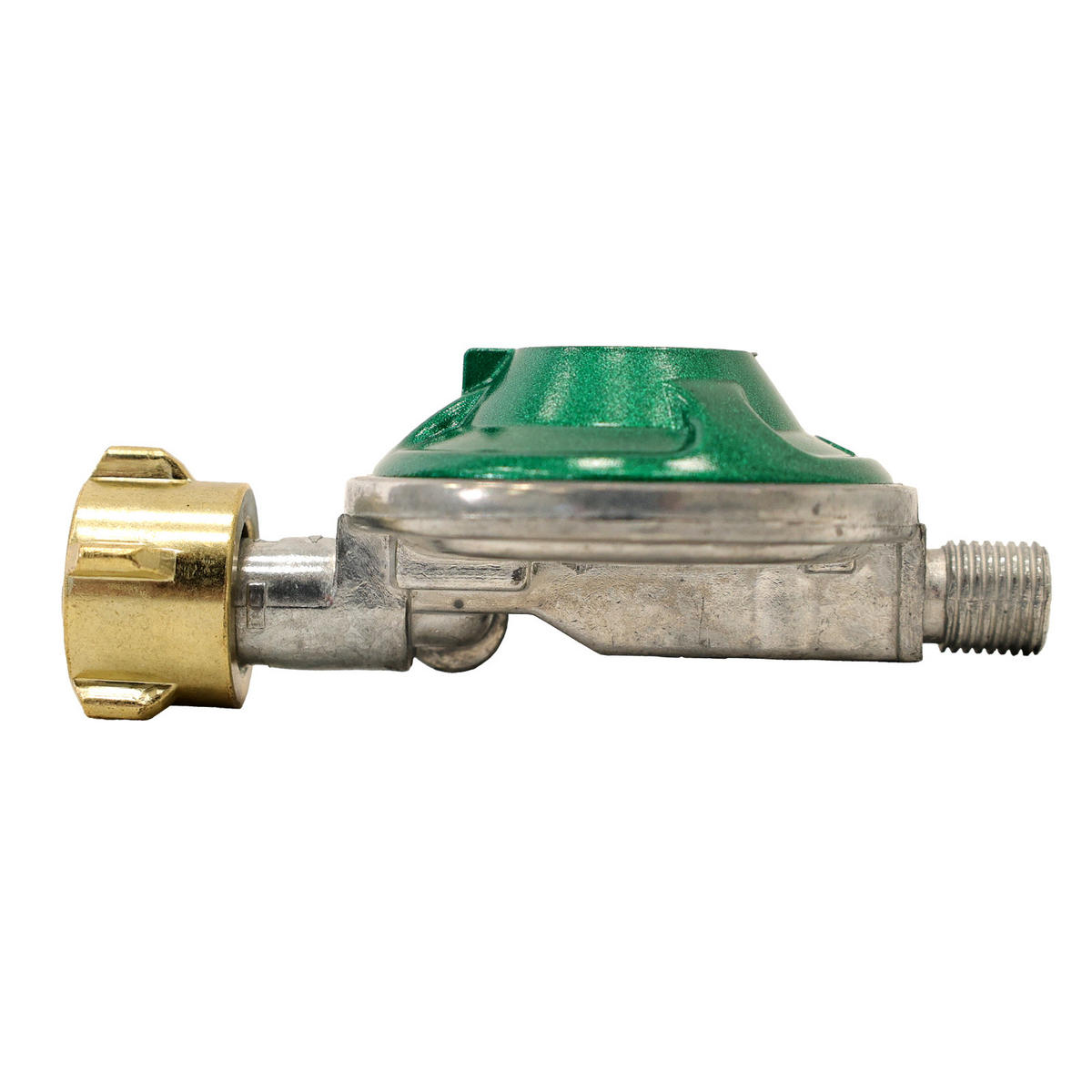 GASDRUCKREGLER mit Manometer - Silberfarben, Metall (10.5/4/10cm) - TAINO