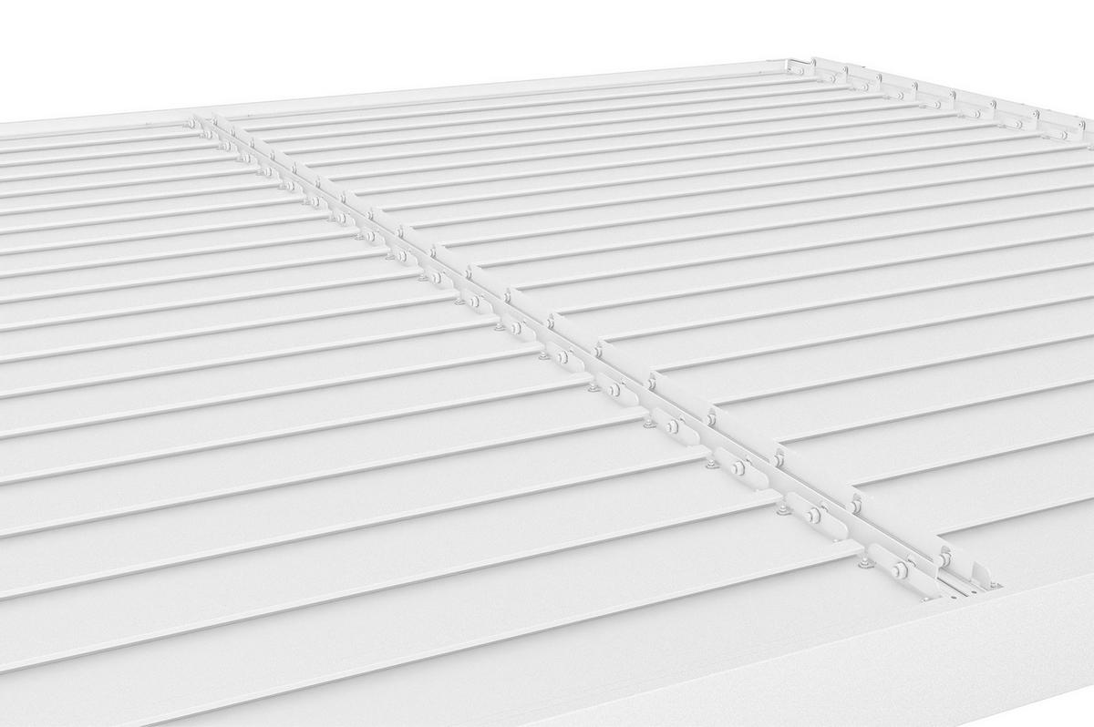 PERGOLA BIOKLIMATISCHE SELBSTTRAGENDE Santa Weiß 3m x 3m - Weiß, Metall (305/220/305cm) - Cazeboo