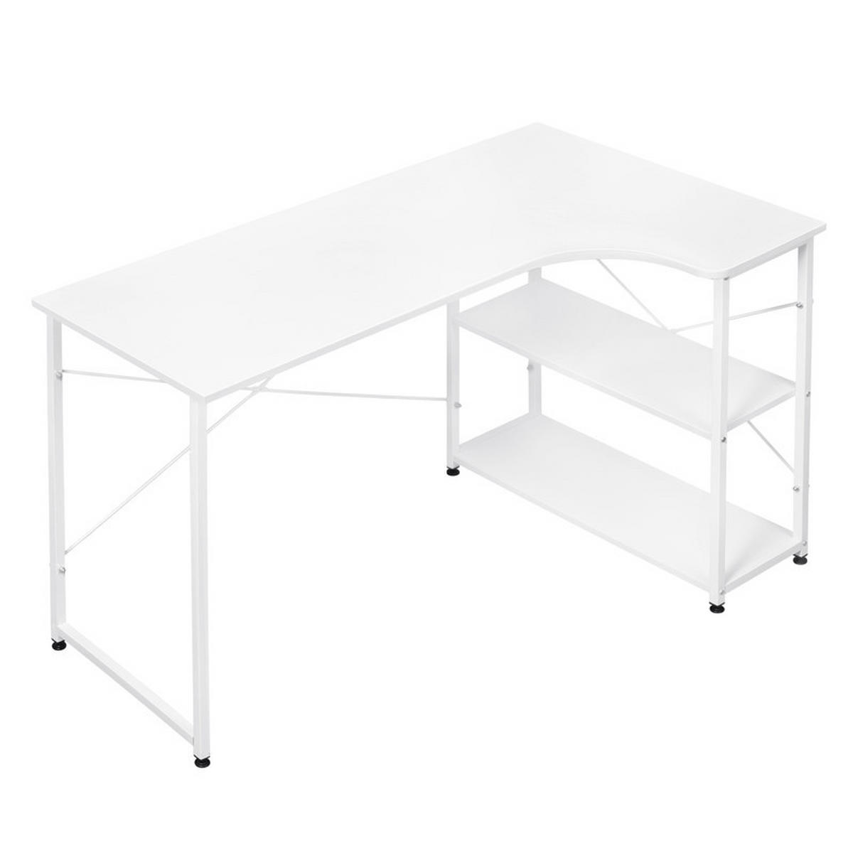 SCHREIBTISCH 120×71,5×74 cm Weiß - Weiß, Holz (120/74/71.5cm) - Kaket