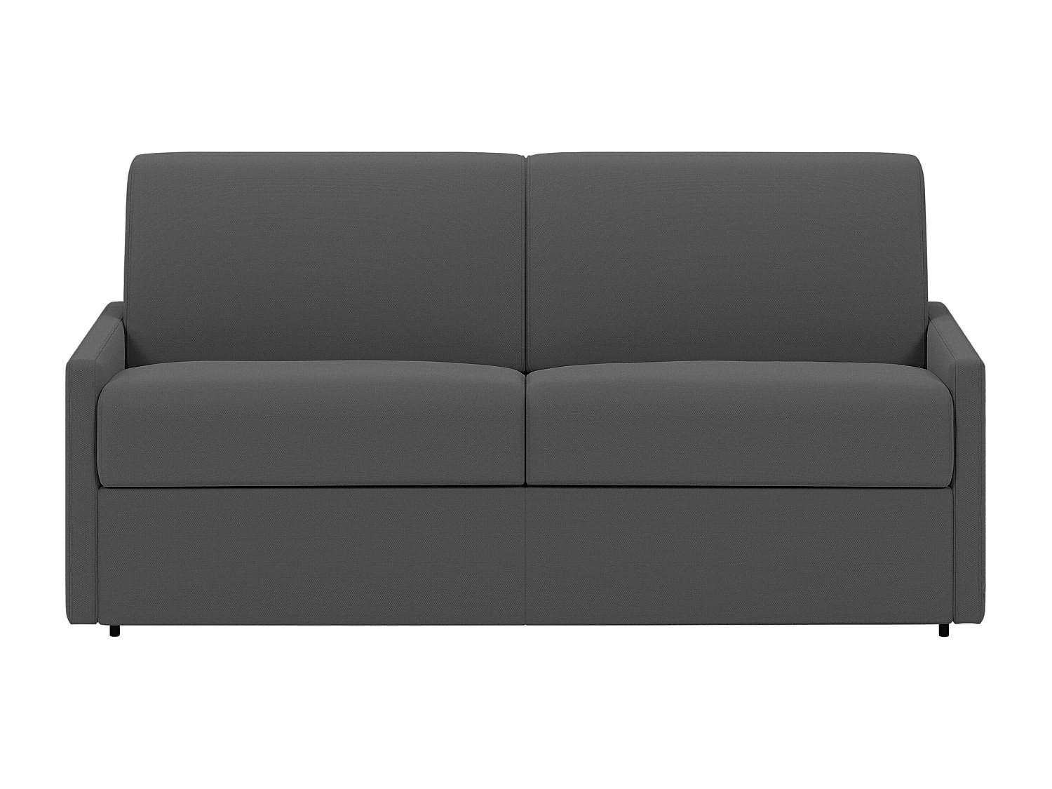 Vente-Unique Schlafsofa Grau 196x99x223 cm