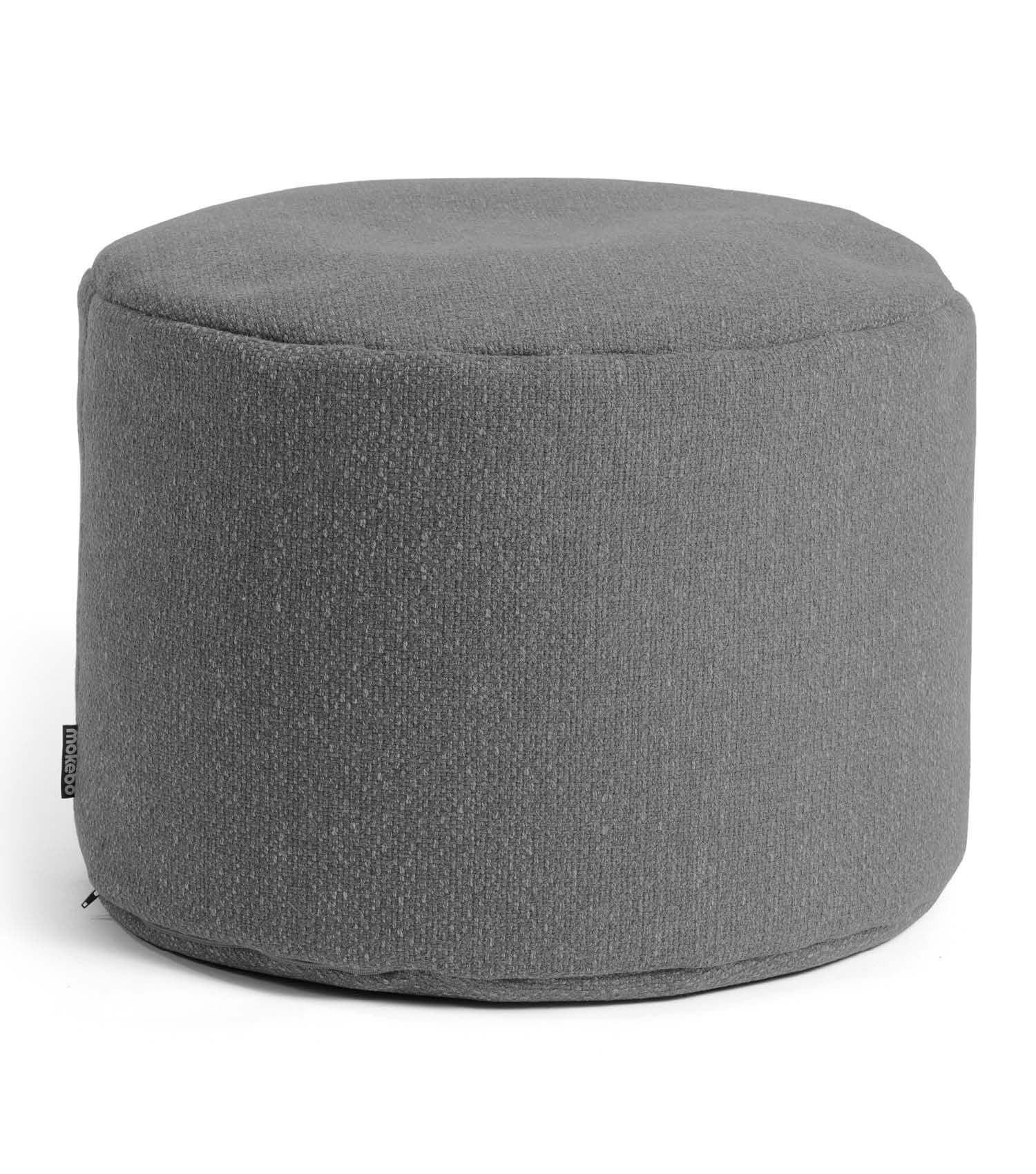 POUF Der Ruhepouf - Grau, Textil (60/40/60cm) - Mokebo