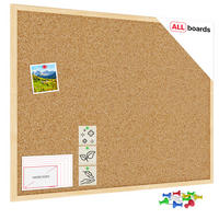 PINNWAND mit Naturholzrahmen 80x60cm - Braun, Holz (80/60/1.5cm) - ALLboards