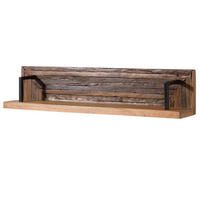 WANDREGAL Altholz 118x20x25 natur lackiert LYON #140 - Naturfarben, Holz (118/25/20cm) - Massivmoebel24