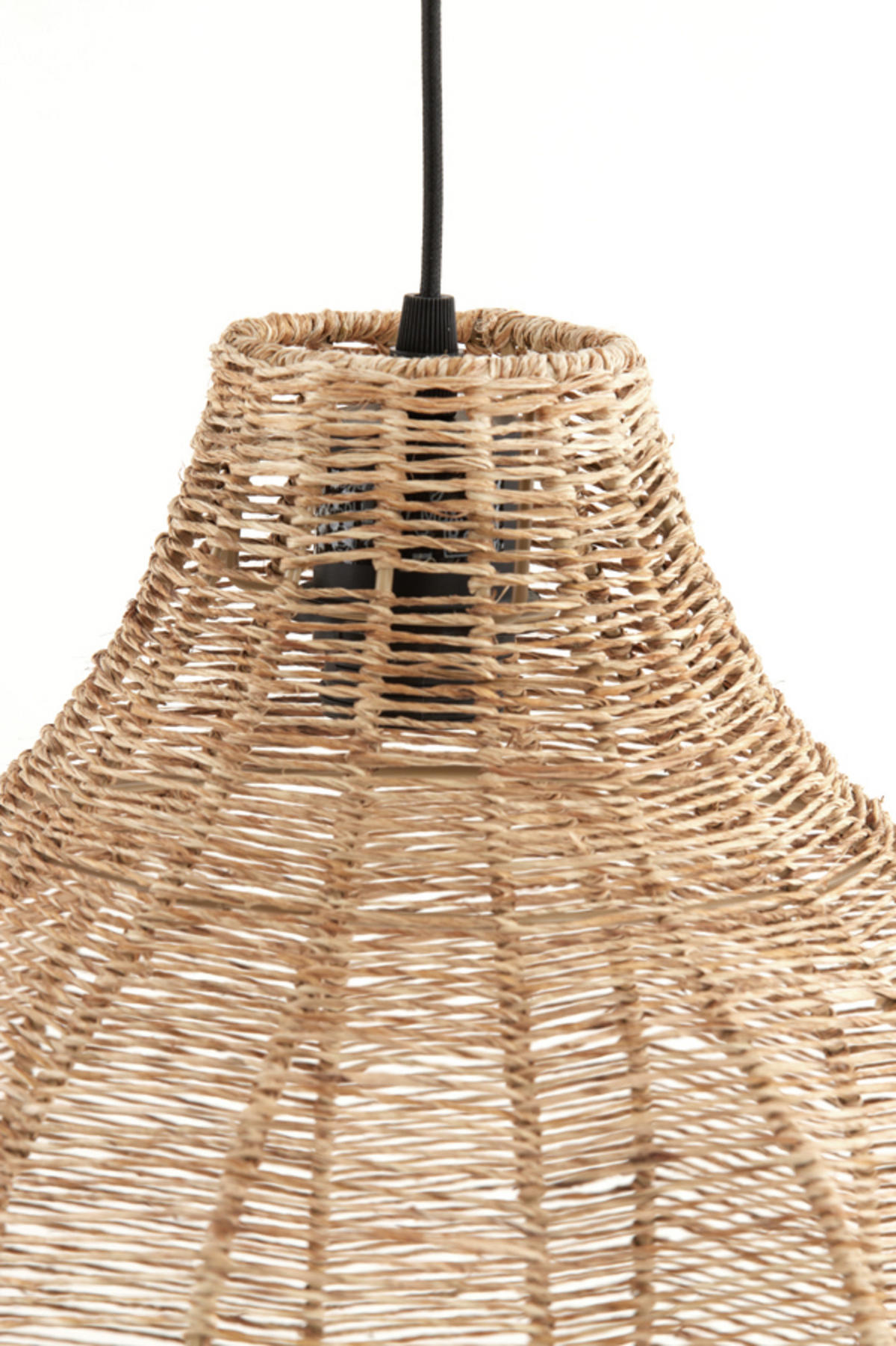 LAMPENSCHIRM Tonoda Braun Ø43/29 cm - Braun, Textil (43/43/29cm) - Light & Living