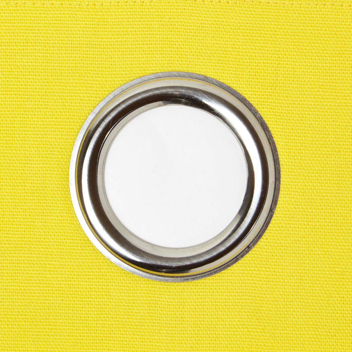 ÖSENVORHANG Streifen blickdicht 2er-Set, 137/182 cm - Gelb, Textil (137/182cm) - Homescapes