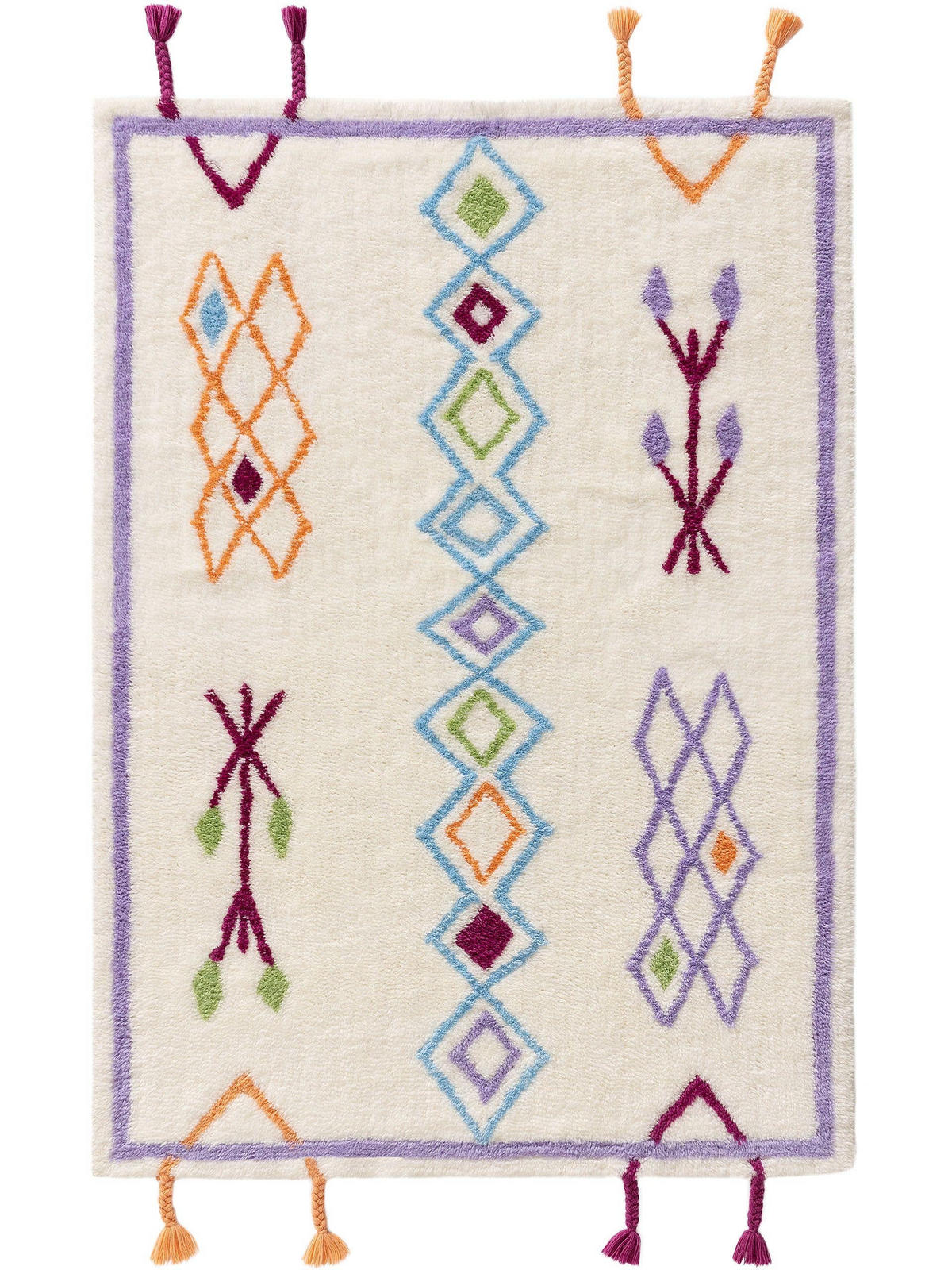 KINDERTEPPICH Malika Multicolor 120x170 cm - Multicolor, Textil (120/170cm) - Lytte