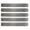 RASENKANTE Silber 100 x 14 cm 30 Meter - Silberfarben, Metall (100/14/0.7cm) - OK-Living