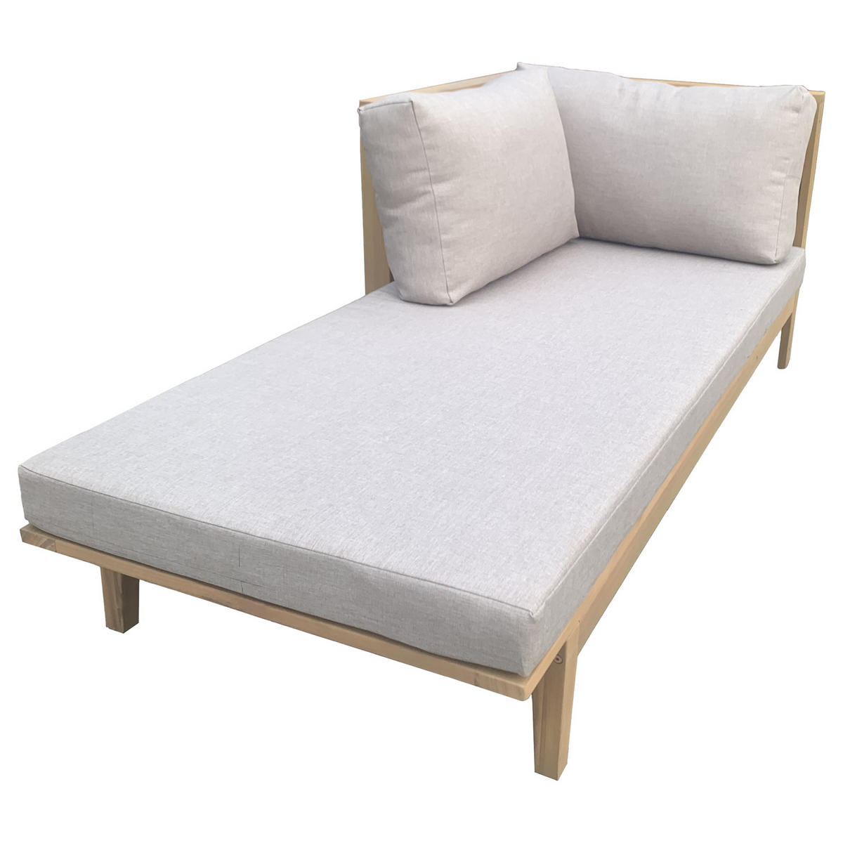 GARTENMÖBEL Pangkor Sand 4er-Set - Beige, Holz - Happy Garden