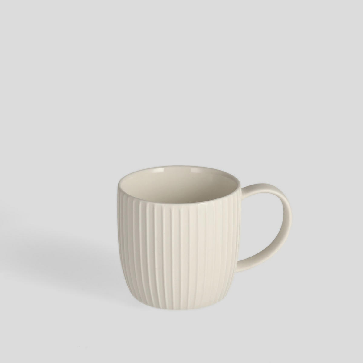 BECHER Linioso - Weiß, Keramik (0.33L) - home&you