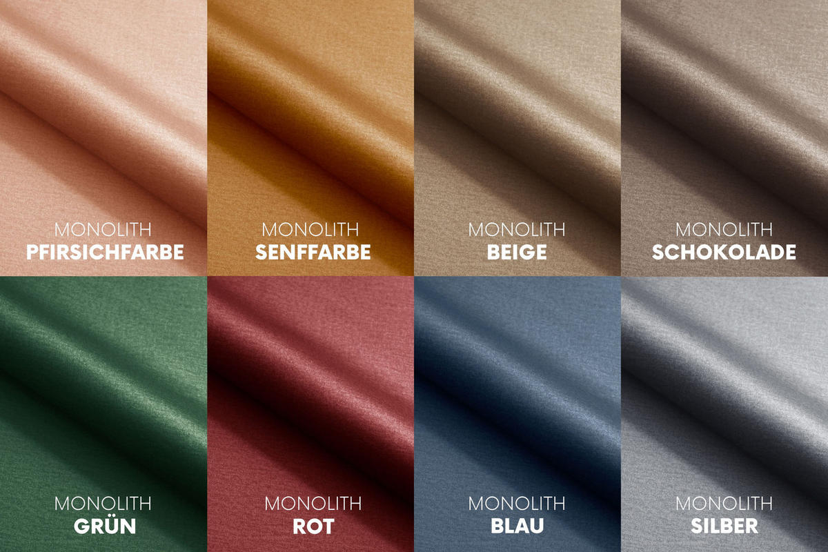SCHLAFOSOFA Floro 3-Sitzer Stoff Monolith Silber - Silberfarben, Holz/Textil (227/92/98cm) - Kaiser Möbel