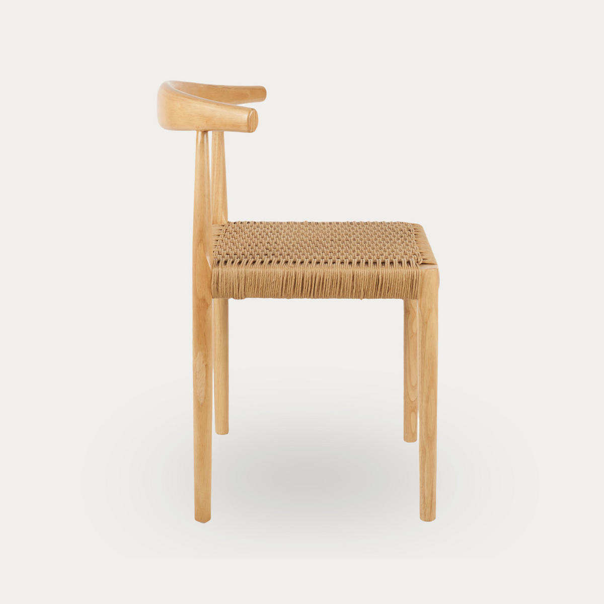 STUHL Krabi Natur 54.5 cm x 80 cm - Braun, Holz (54/80/55cm) - Kenay Home