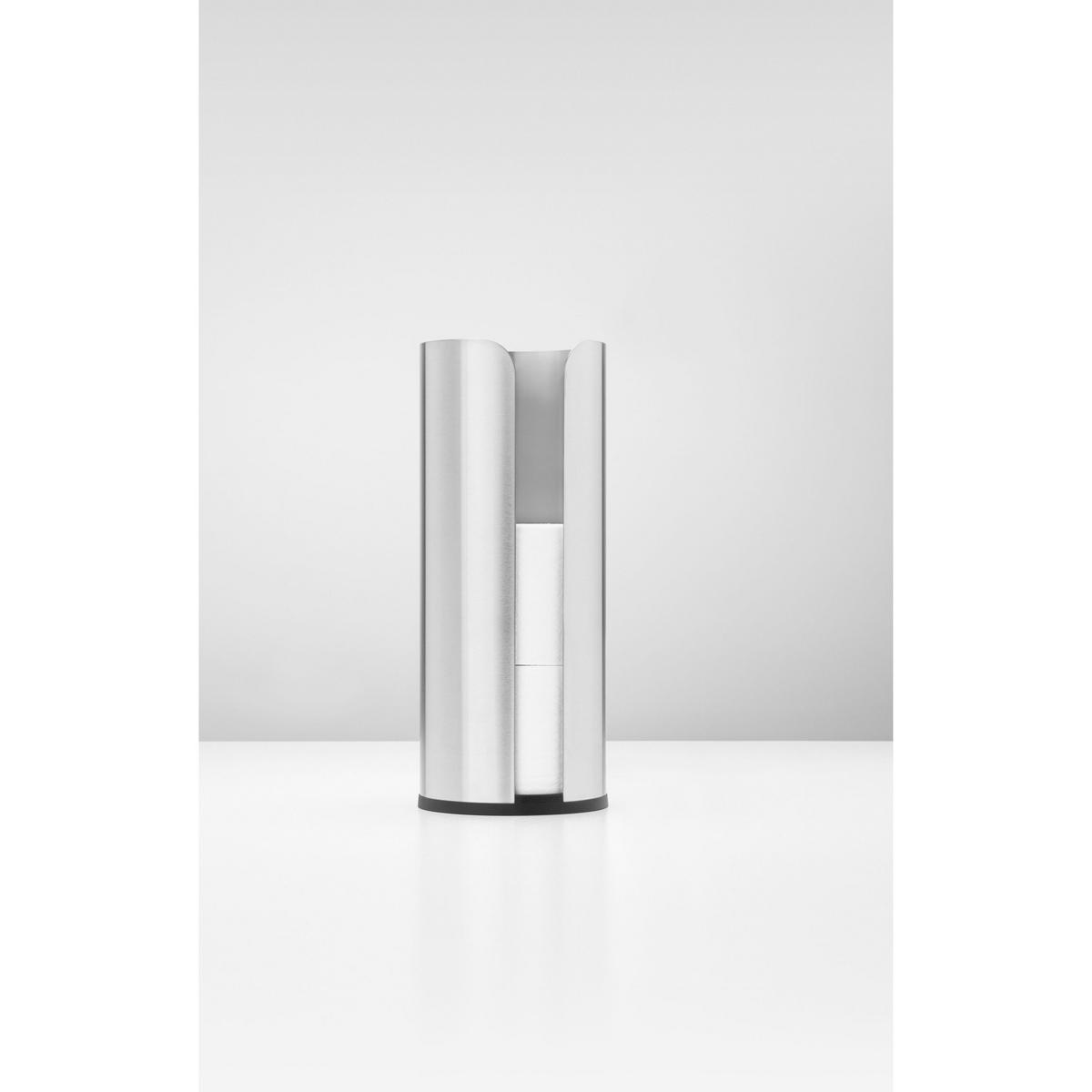 TOILETTENROLLEN-SPENDER, Matt Steel, für 3 Rollen - Silberfarben, Metall (13.2/32.1/13.2cm) - Brabantia