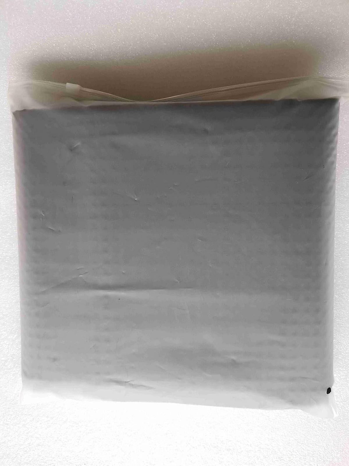 DUSCHVORHANG Stoff schimmelresistent Schwarz mit beschwerter Saum - Schwarz, Textil (180/180cm) - MCBOSON