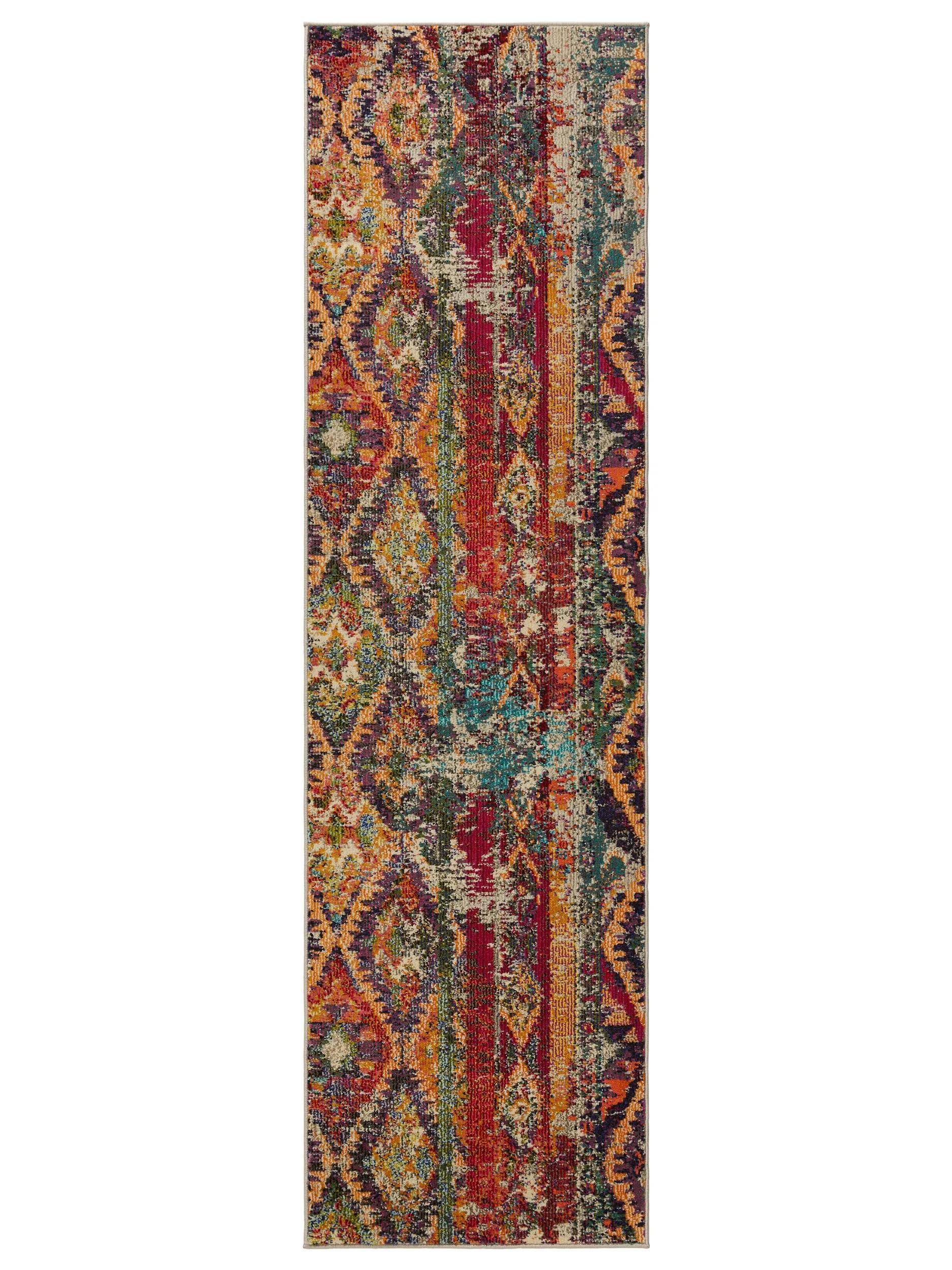 CASA staza višebojni 70x240 cm - višebojno, tekstil/prirodni materijali (70/240cm) - benuta Nest