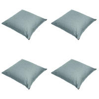 DEKORATIONSKISSEN Best deal - Blau - 45/45/10 cm - 4er-Set - Blau, Textil (45/45cm) - Madison