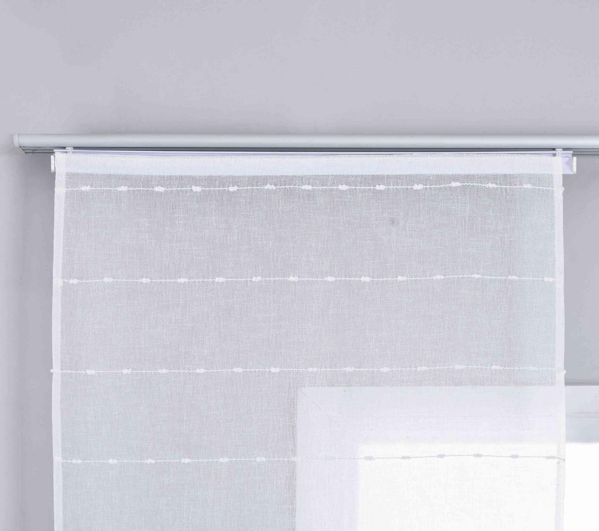 FLÄCHENVORHANG »Kassel« HxB 245x60 cm Natur - Naturfarben, Textil (60/245cm) - Gardinenbox
