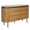 SIDEBOARD, helles Holzeffekt - Beige, Holz (40/76/120cm) - Oviala