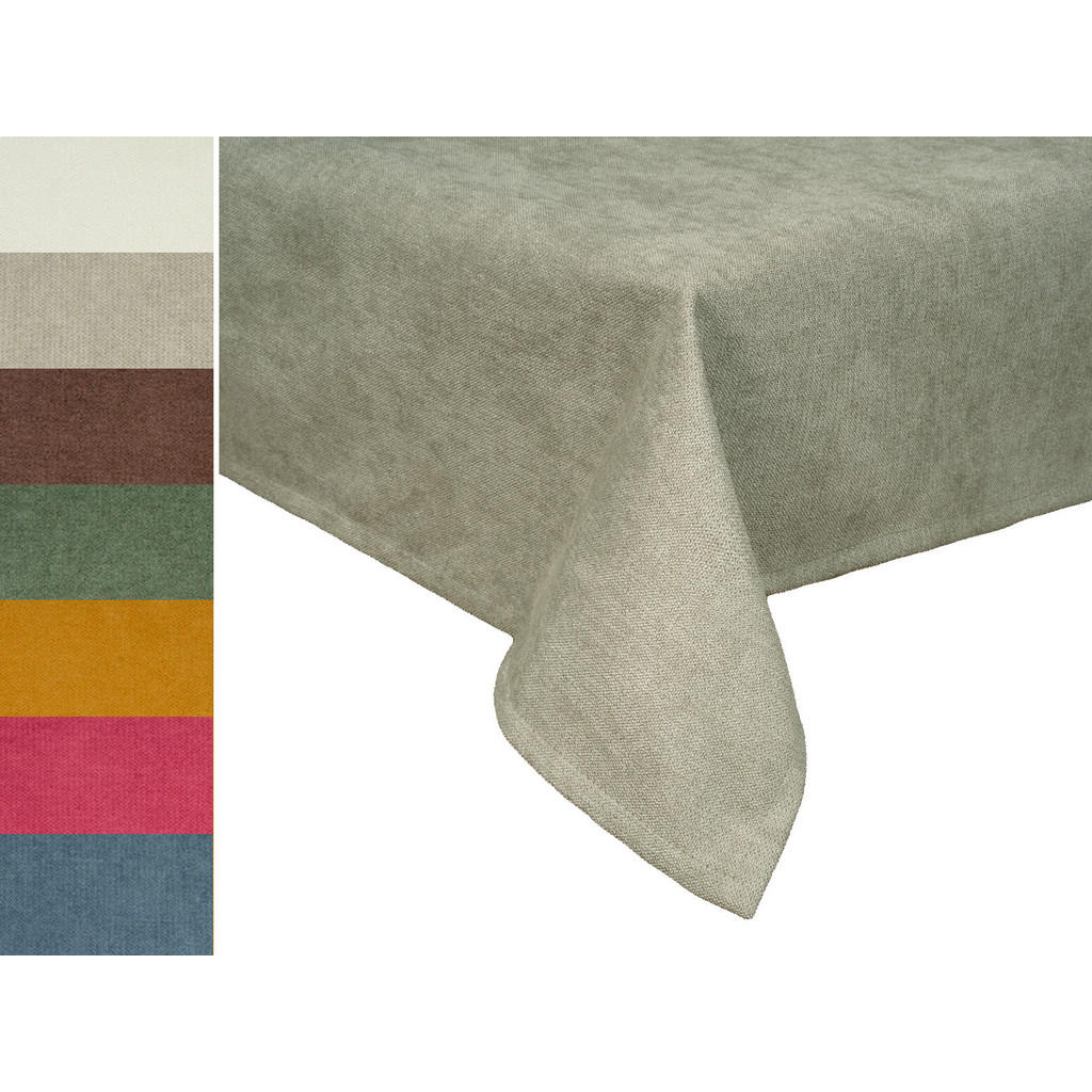 Thumbnail - beties Heimtextil Tischdecke, Blau, Textil, Uni, Quadratisch, 100x100 cm, Oeko-Tex® Standard 100, Wohntextilien, Tischwä...