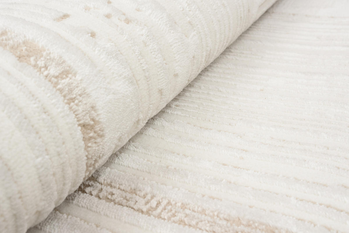 TEPPICH HERA Weiß 80/150 cm - Weiß, Textil (80/150cm) - Tapiso