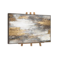 GEMÄLDE Sanfter Zeitfluss II Schattenfugenrahmen Grau 120x80 cm - Grau, Holz (120/80cm) - YS-art gallery