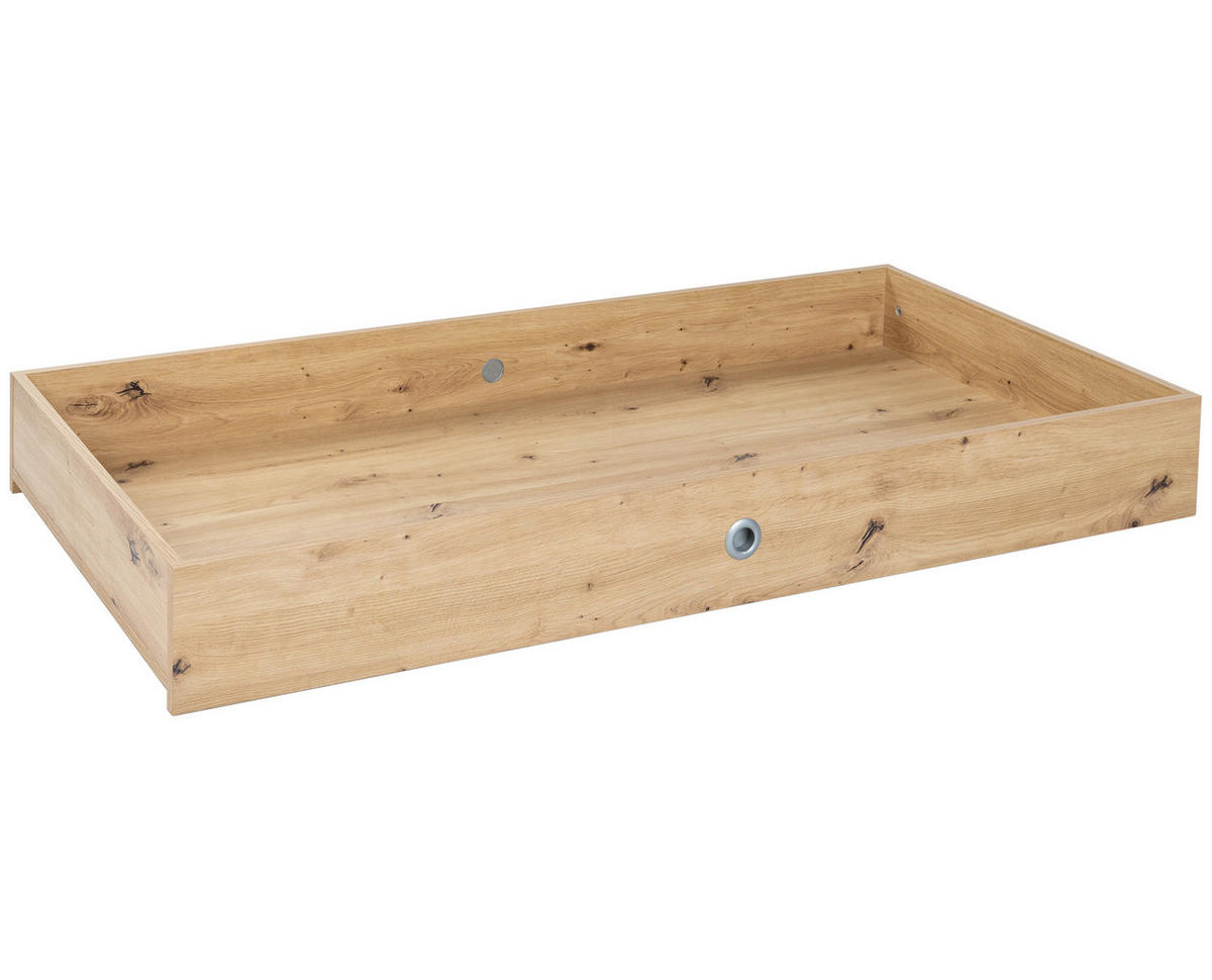 BETTSCHUBKASTEN Marlon Artisan Oak - Eiche Artisan, Holzwerkstoff (137/16/63cm) - arthur berndt