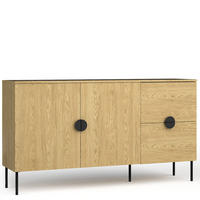 KOMMODE VIDIS Kombikommode - Eichefarben, Holzwerkstoff (160/88/40cm) - KONSIMO®