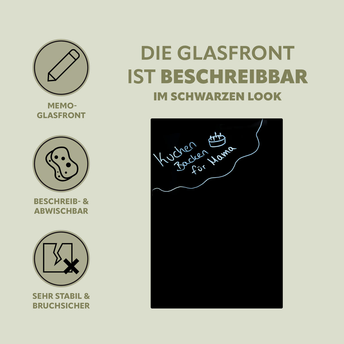 SCHLÜSSELKASTEN komplett schwarz - Schwarz Hochglanz, Metall (20/30/5cm) - bremermann