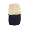 LAMMFELL-FUSSSACK Paat 2.0, navy - Dunkelblau, Fell (45/85cm) - Kaiserbaby