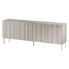 SIDEBOARD Isla 200 4D - Beige, Holzwerkstoff/Metall (201/75/40cm) - MIRJAN24