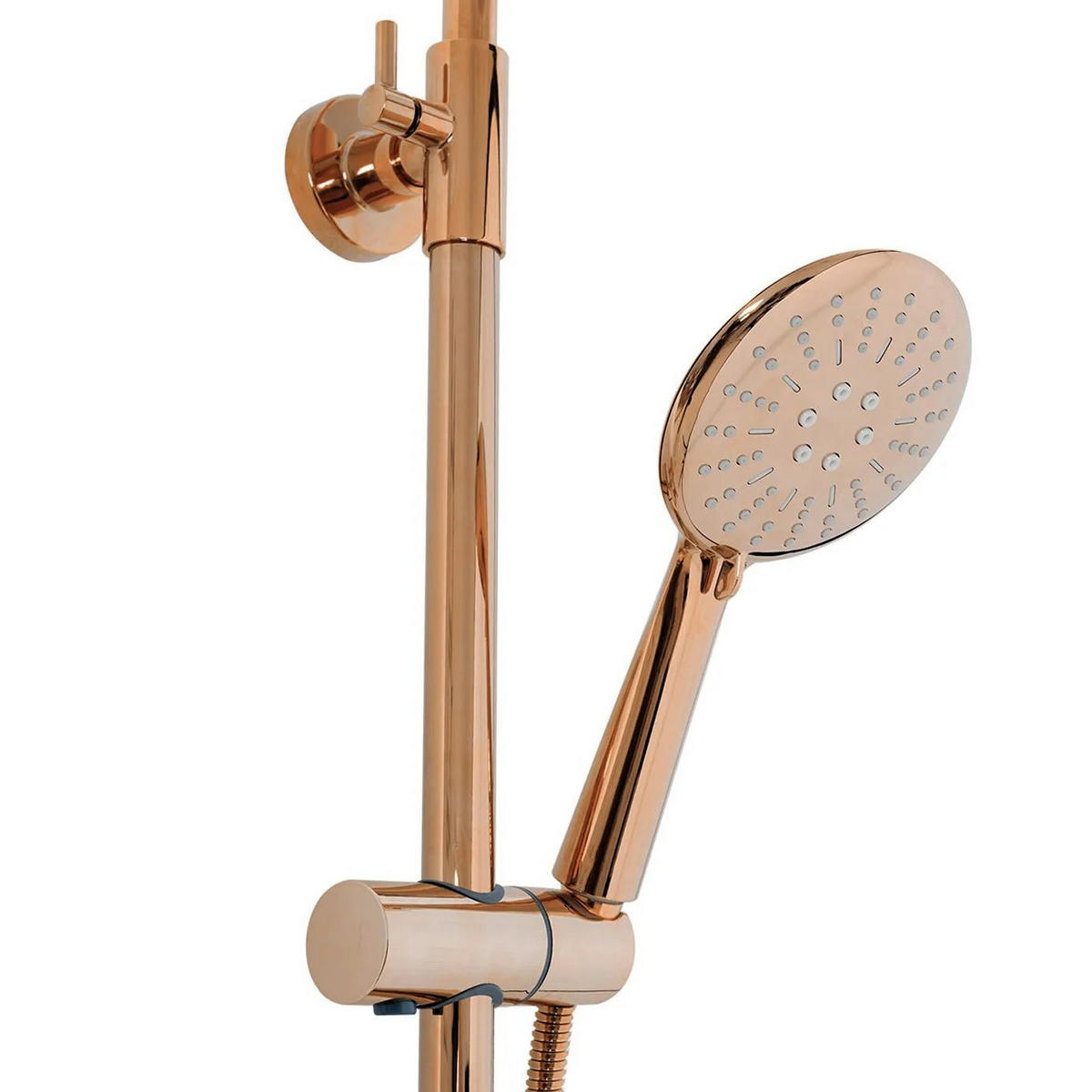 DUSCHGARNITUR Mit Thermostat Rea Lungo Copper - Kupferfarben, Metall (26.5/117/34.5cm) - REA