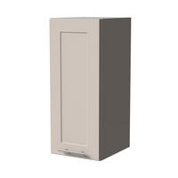 HÄNGESCHRANK Oslo W2/30 Grau / Kaschmir Matt 30 / 32,5 / 72cm - Kaschmir/Grau, Holz/Holzwerkstoff (30/72/32.5cm) - Feldmann-Wohnen
