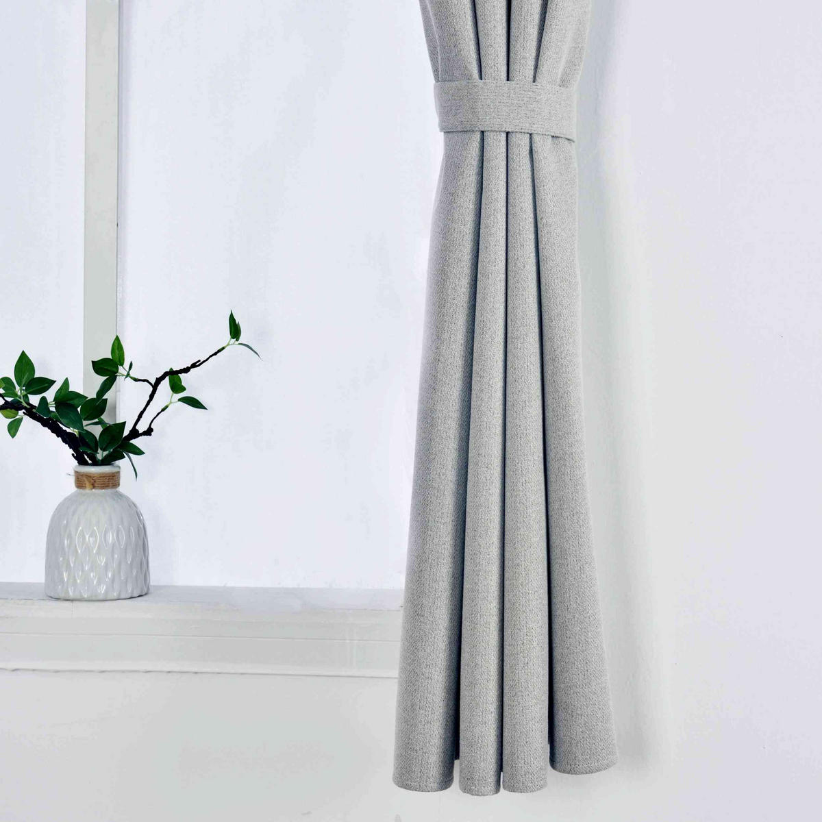 VORHANG MÜNCHEN DARK HxB 175x145 cm Sand - Sandfarben, Textil (145/175/175cm) - Gardinenbox