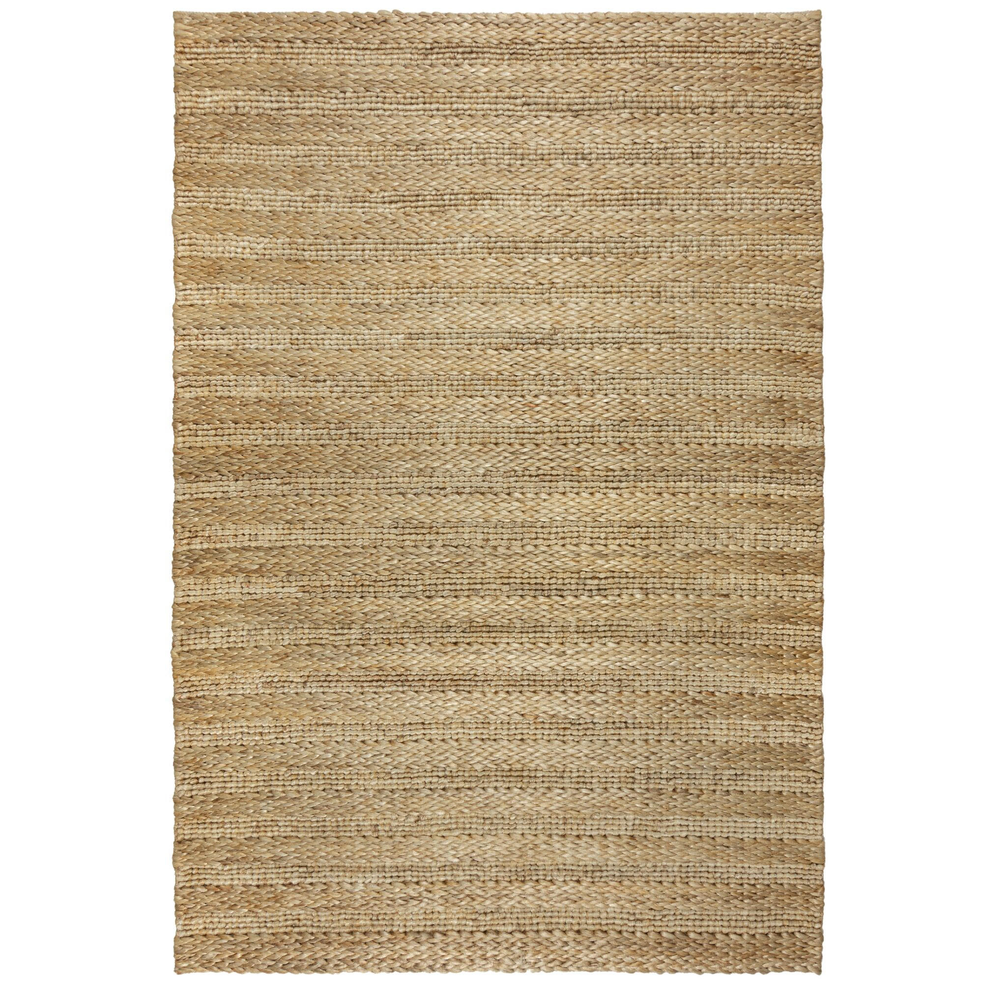TEPPICH handgewebt CHASE, mit Struktur, aus Kenaf, Natur, 200 x 290 cm - Beige, Textil (200/290cm) - KADIMA DESIGN