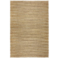 TEPPICH handgewebt CHASE, mit Struktur, aus Kenaf, Natur, 200 x 290 cm - Beige, Textil (200/290cm) - KADIMA DESIGN