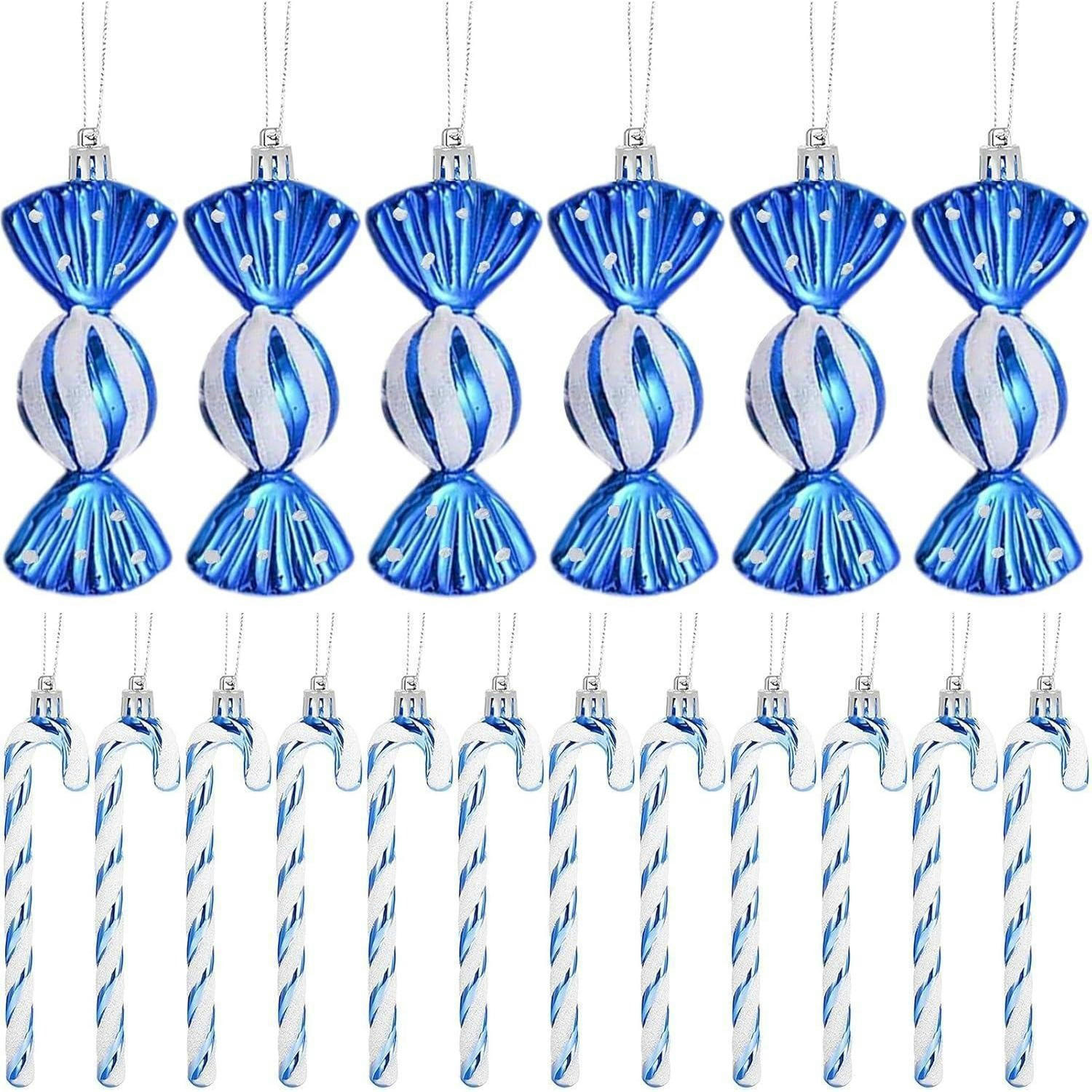 XXXLutz Weihnachtsbaumschmuck Blau 5x1x14 cm